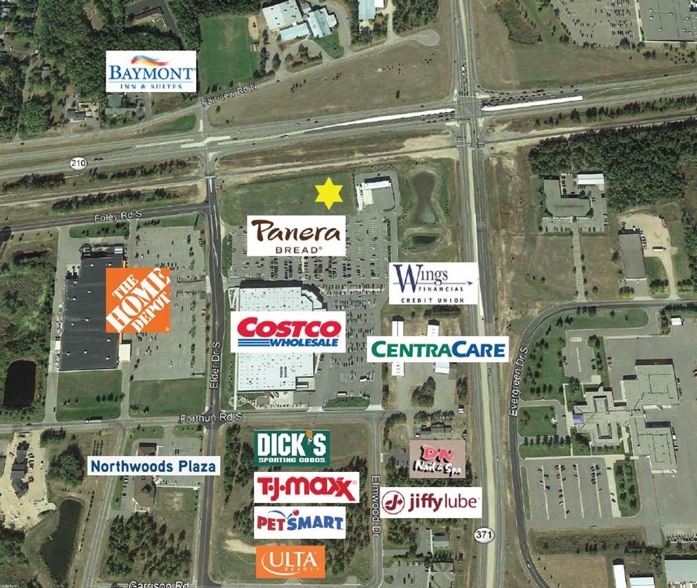 land for sale at Outlot C Hwy 210 in Baxter, MN