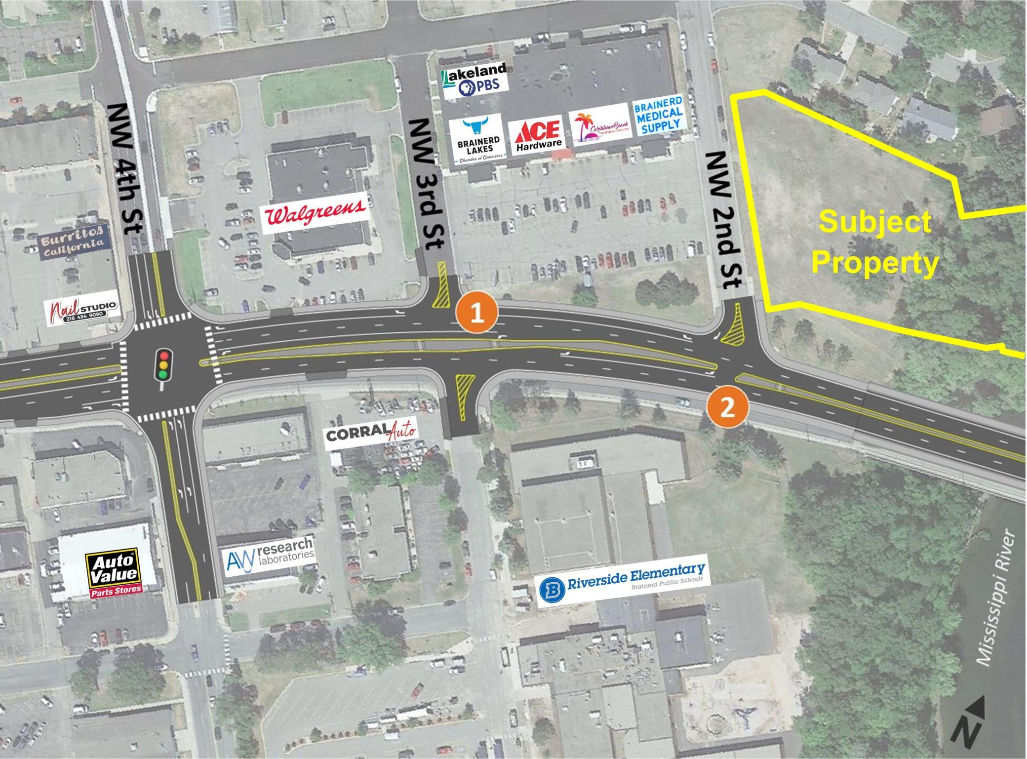 land for sale at 0 W Washington Street in Brainerd, MN