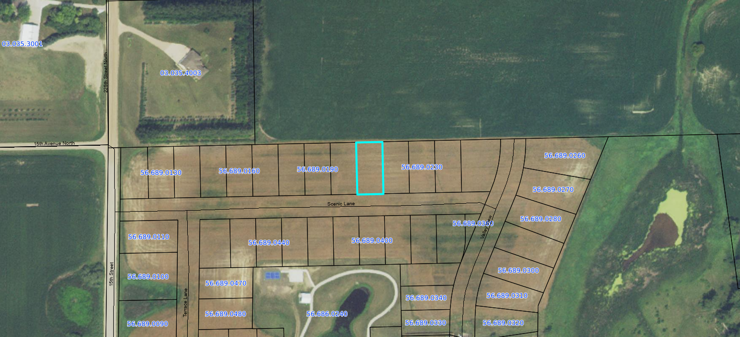 land for sale at 2312 Scenic Lane in Hawley, MN (photo 2 of 36)