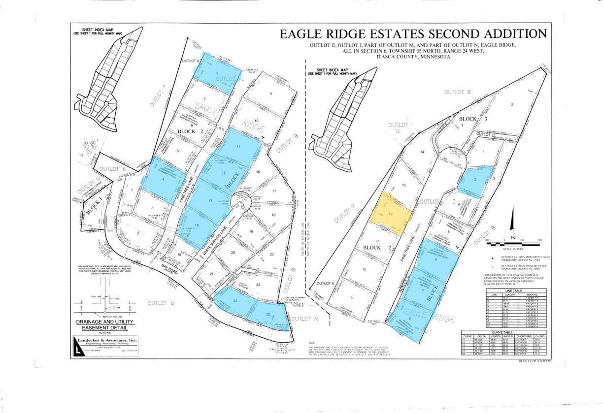 land for sale at 159-L 12 B 2 Pine Tree Lane in Coleraine, MN