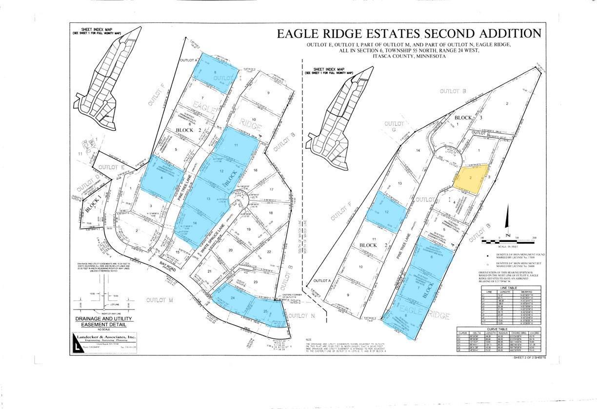 land for sale at 168-L 2 B 4 Pine Tree Lane in Coleraine, MN
