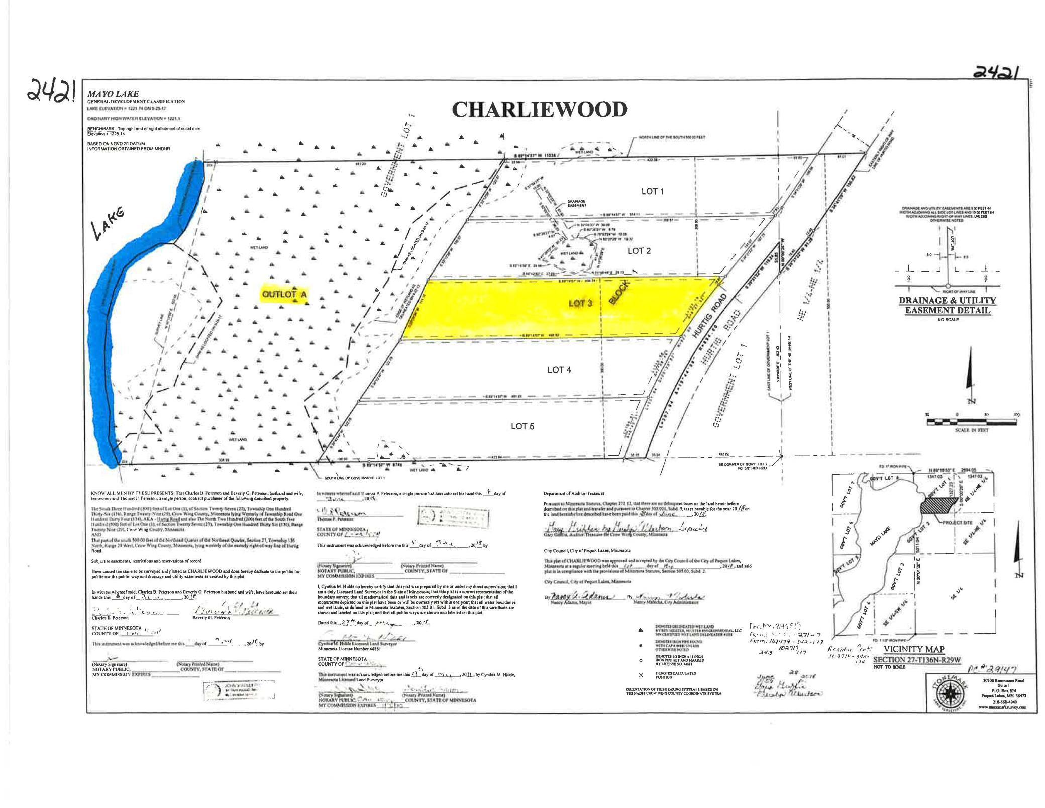 land for sale at TBD - Lot 3 Hurtig Road in Pequot Lakes, MN (photo 2 of 24)