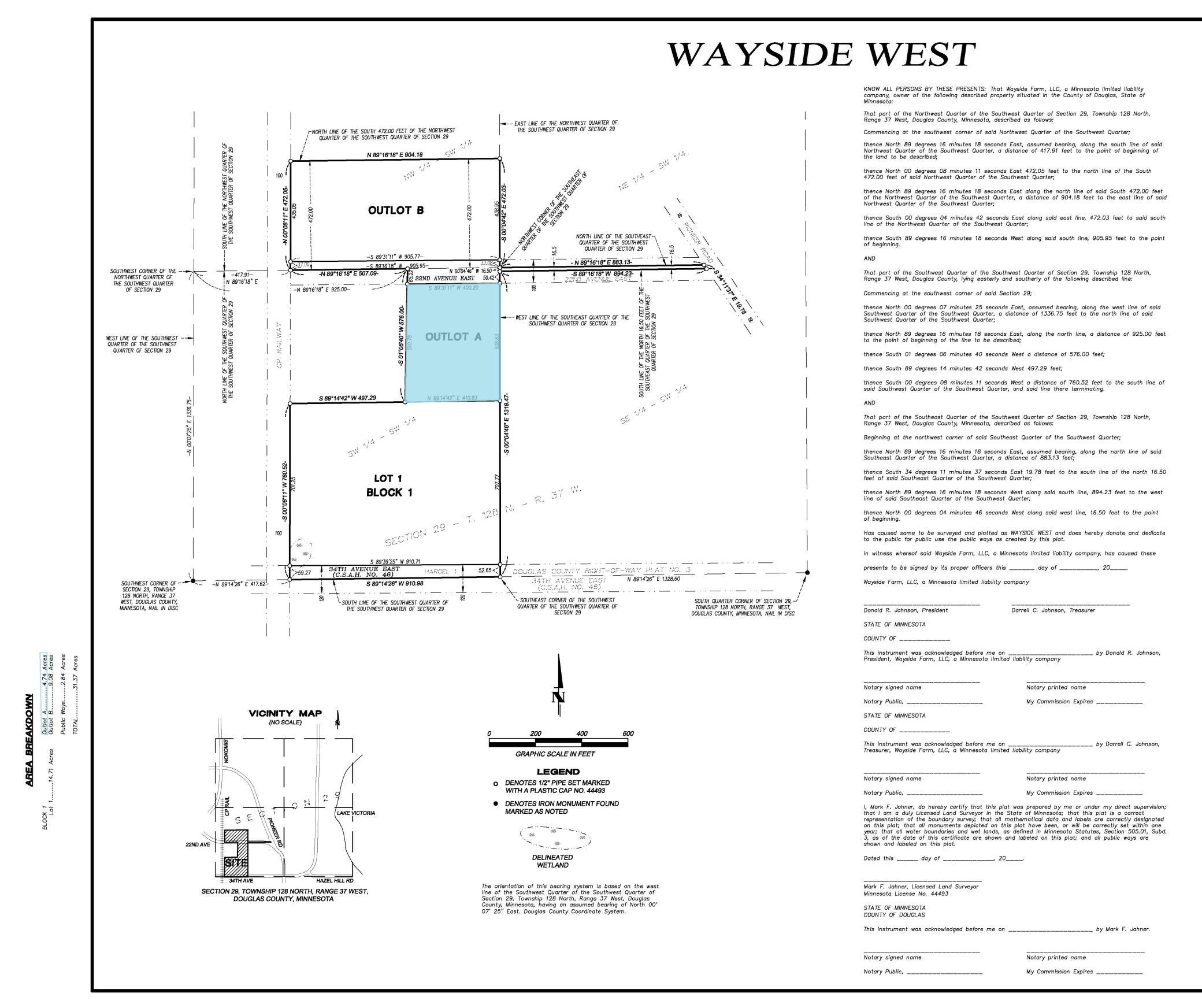 land for sale at 10xx 22nd Avenue E in Alexandria, MN (photo 2 of 2)