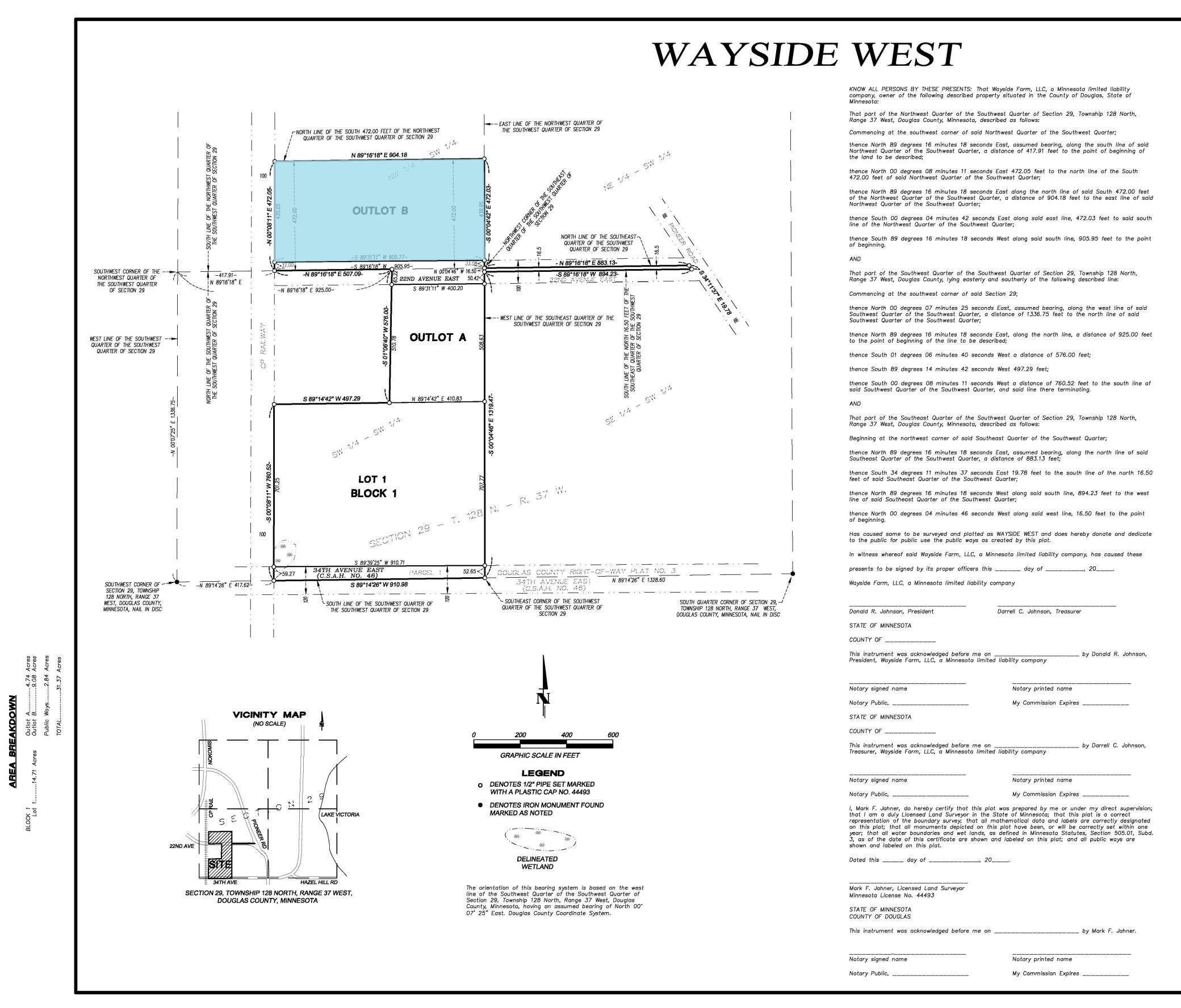 land for sale at 9xx 22nd Avenue E in Alexandria, MN (photo 2 of 2)