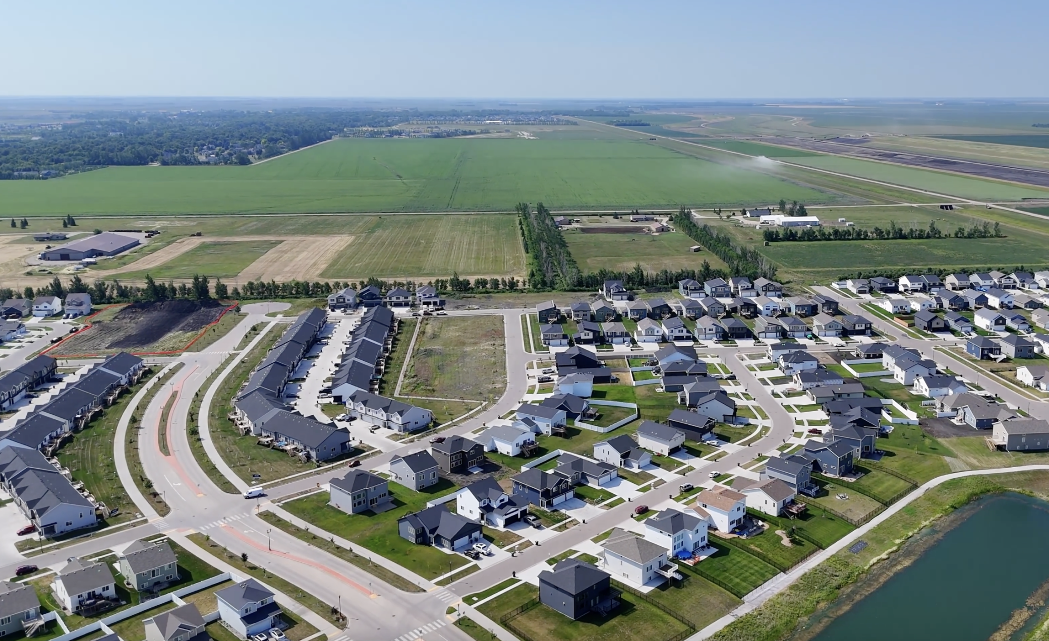 land for sale at 5853 James Drive W in West Fargo, ND