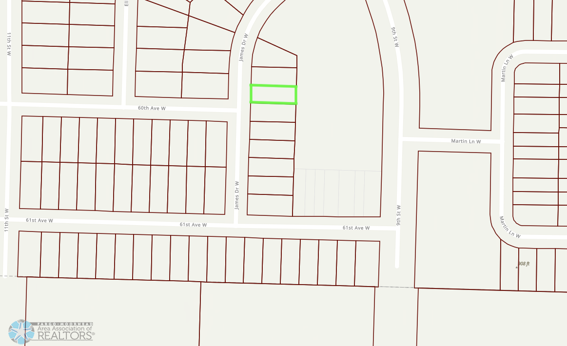 land for sale at 5853 James Drive W in West Fargo, ND (photo 2 of 10)