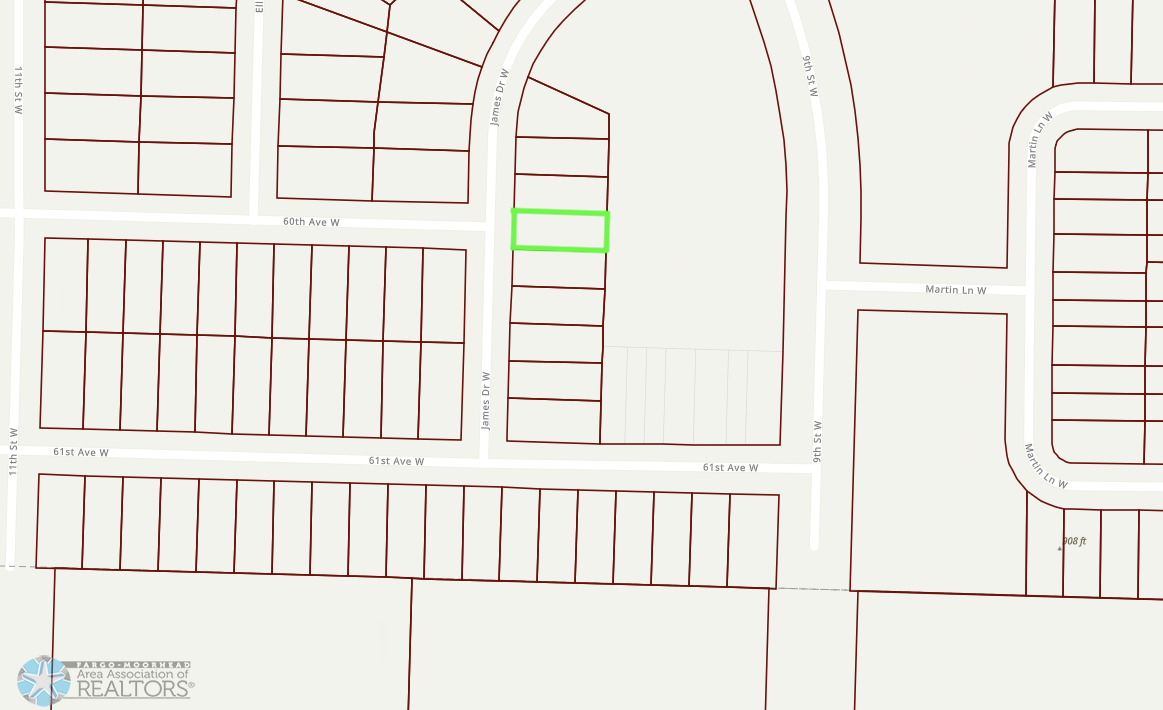 land for sale at 5859 James Drive W in West Fargo, ND (photo 2 of 10)