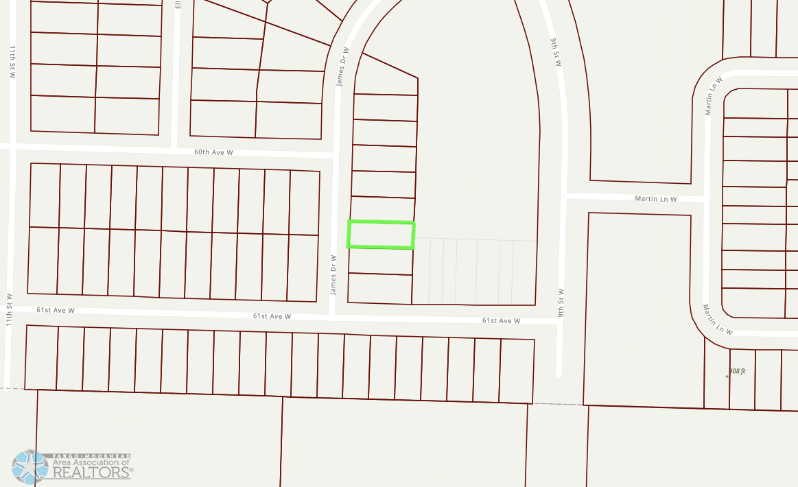 land for sale at 5877 James Drive W in West Fargo, ND (photo 2 of 8)