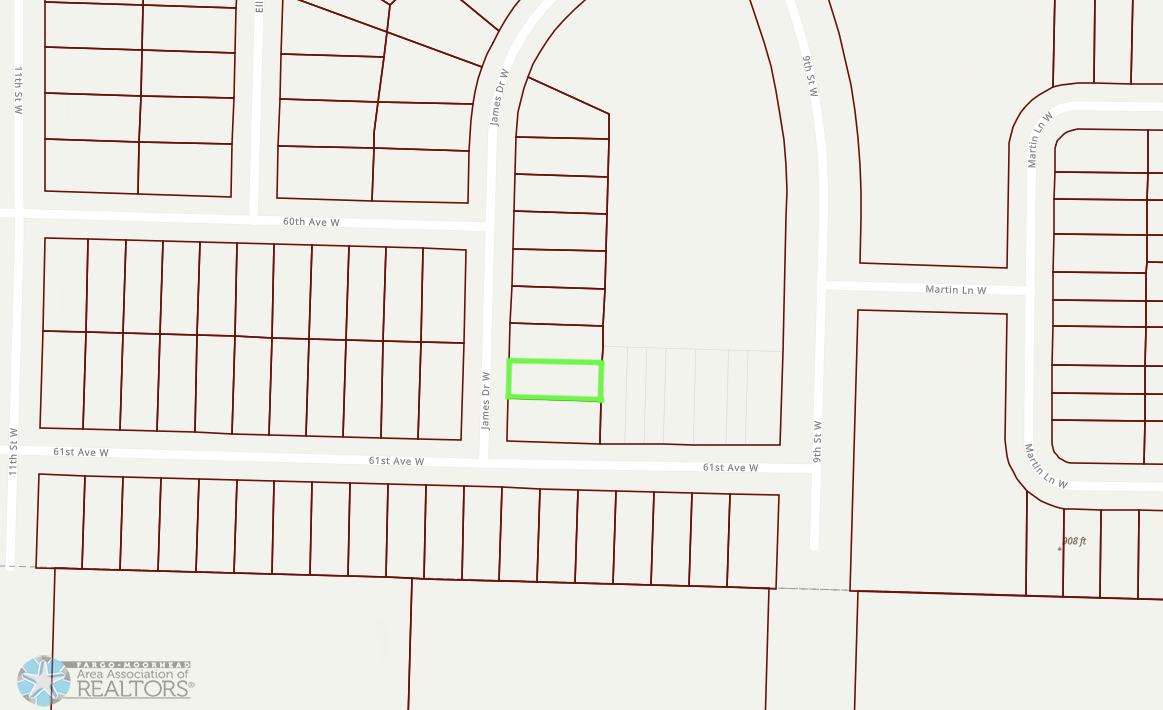land for sale at 5883 James Drive W in West Fargo, ND (photo 2 of 10)
