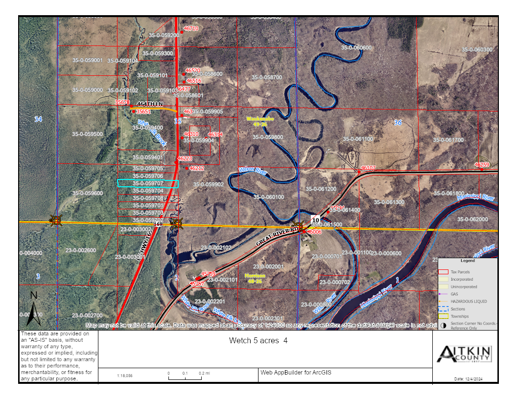 land for sale at TBD Hwy 169 in Palisade, MN