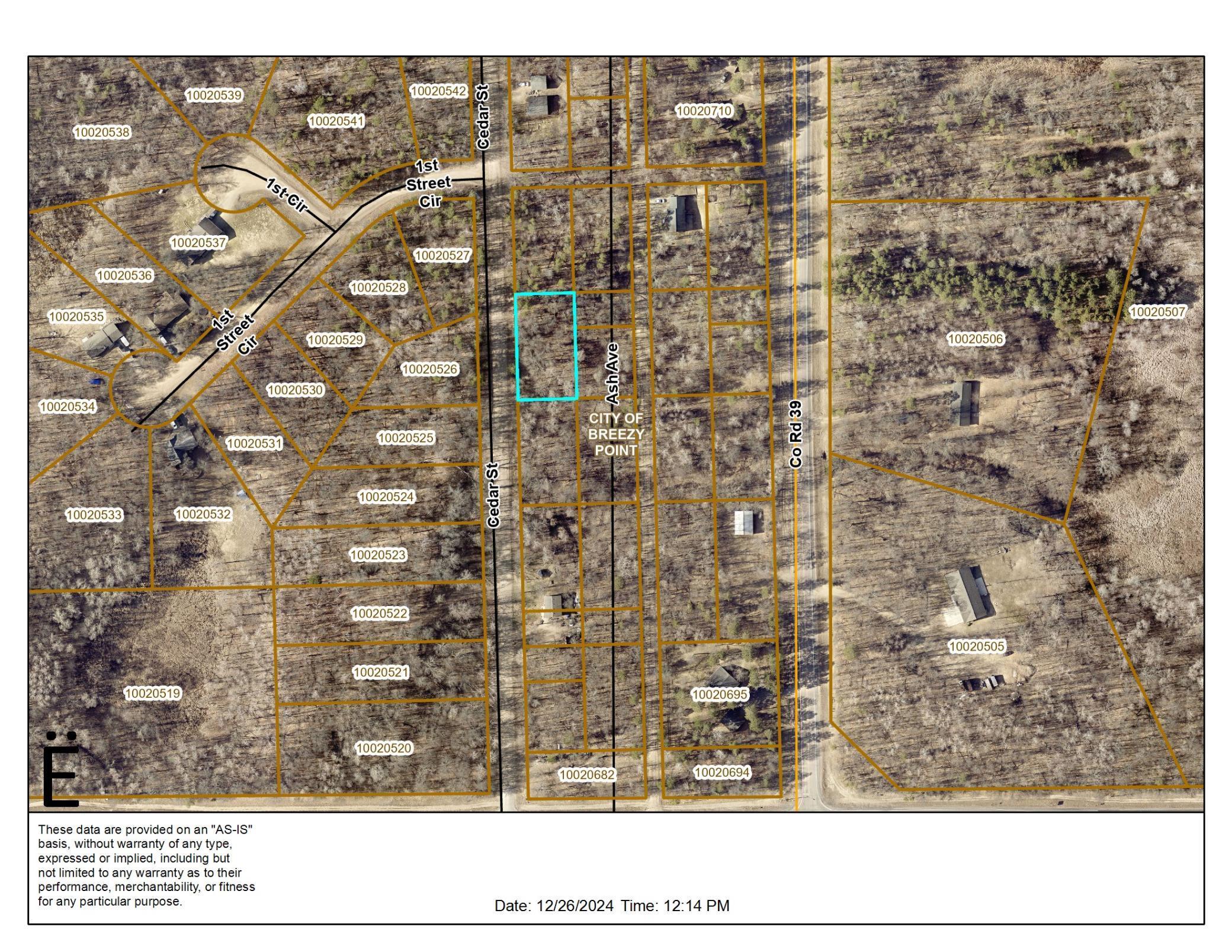 land for sale at TBD Cedar St in Breezy Point, MN (photo 7 of 8)