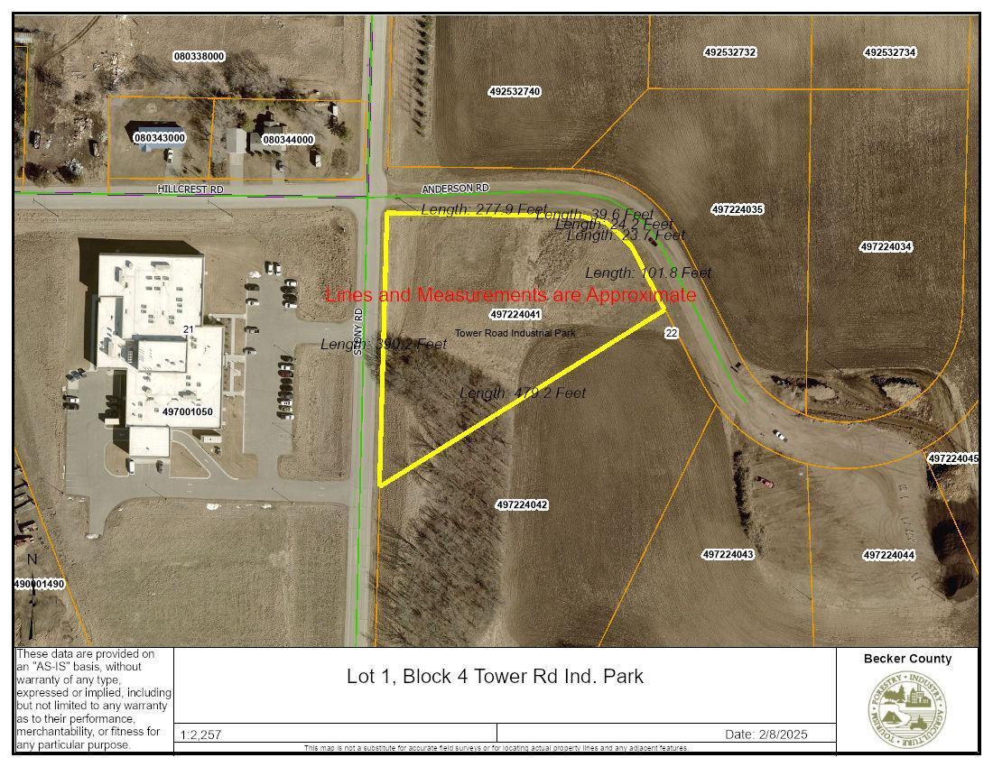 land for sale at TBD Stony Road in Detroit Lakes, MN
