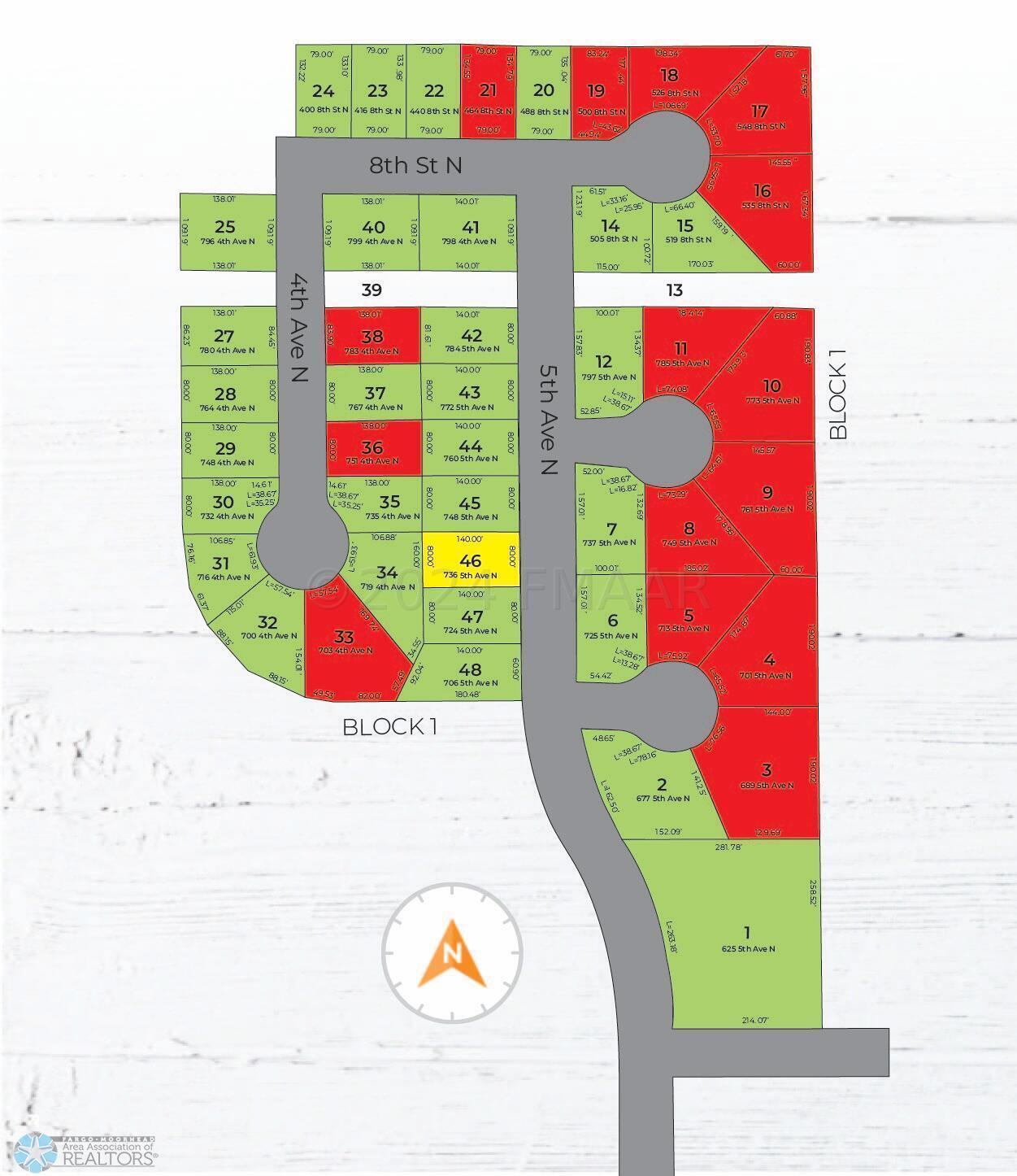 land for sale at 736 5TH Avenue N in Casselton, ND