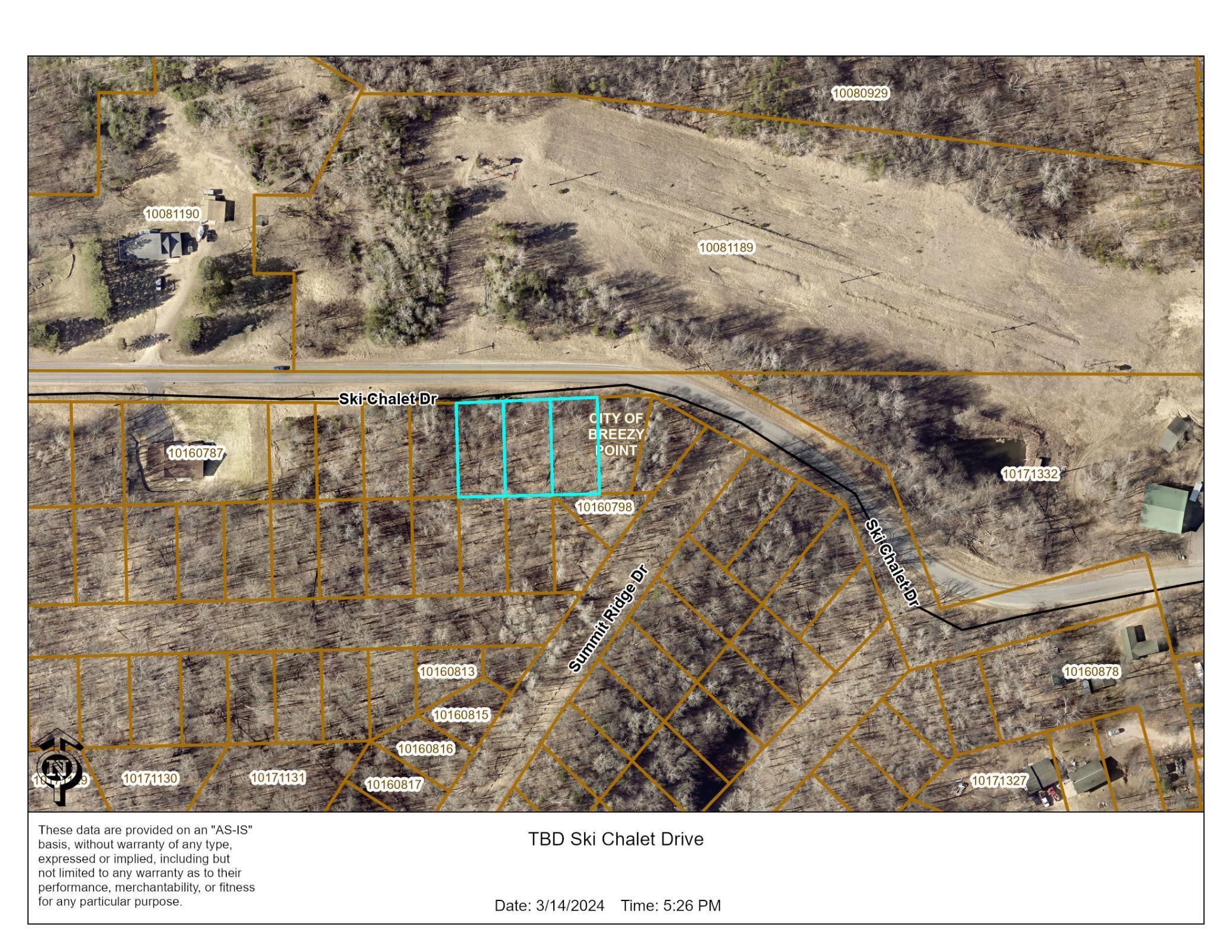 land for sale at Lots 129-131 Ski Chalet Drive in Breezy Point, MN (photo 2 of 17)
