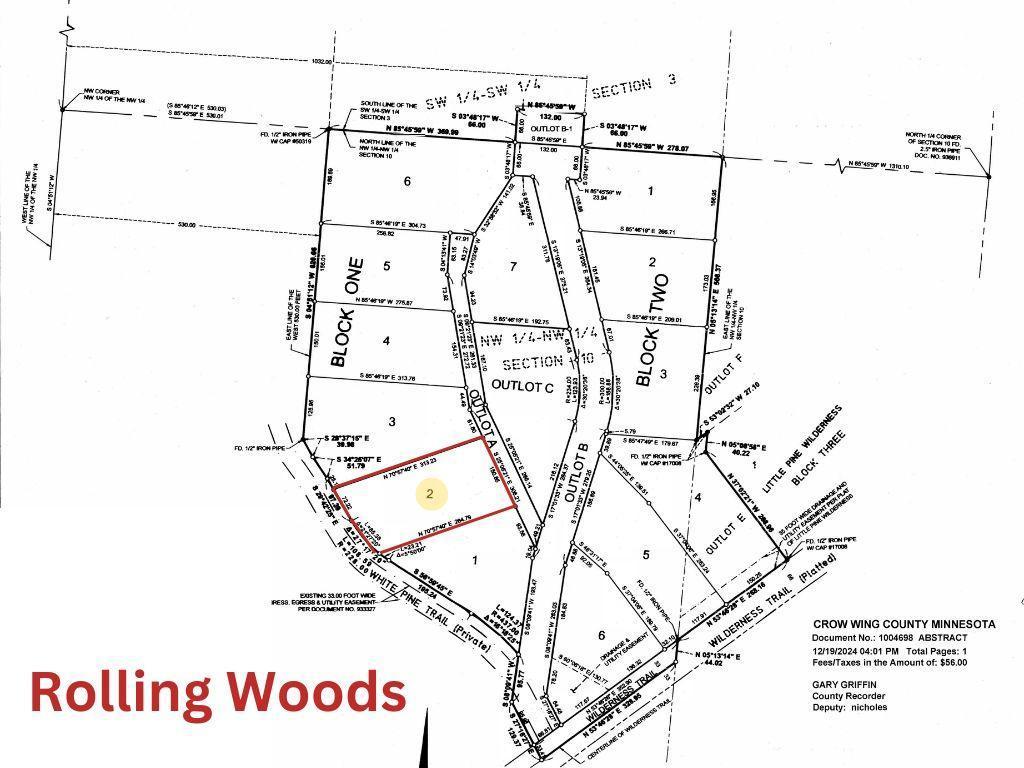 land for sale at L2B1 Shady Lane in Crosslake, MN (photo 5 of 15)