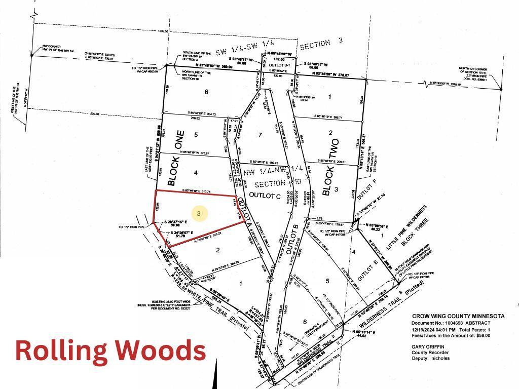 land for sale at L3B1 Shady Lane in Crosslake, MN (photo 5 of 15)