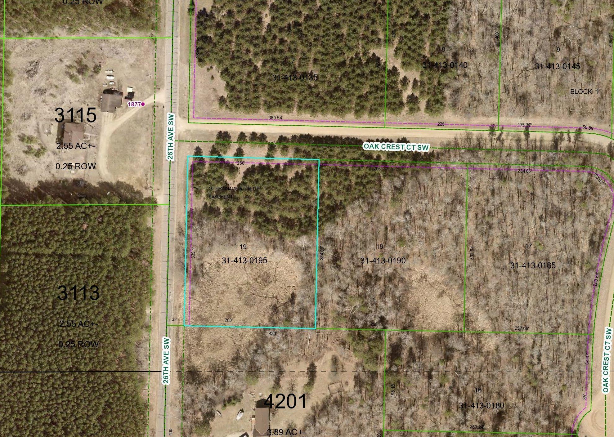 land for sale at Lot 19 26th Avenue SW in Backus, MN