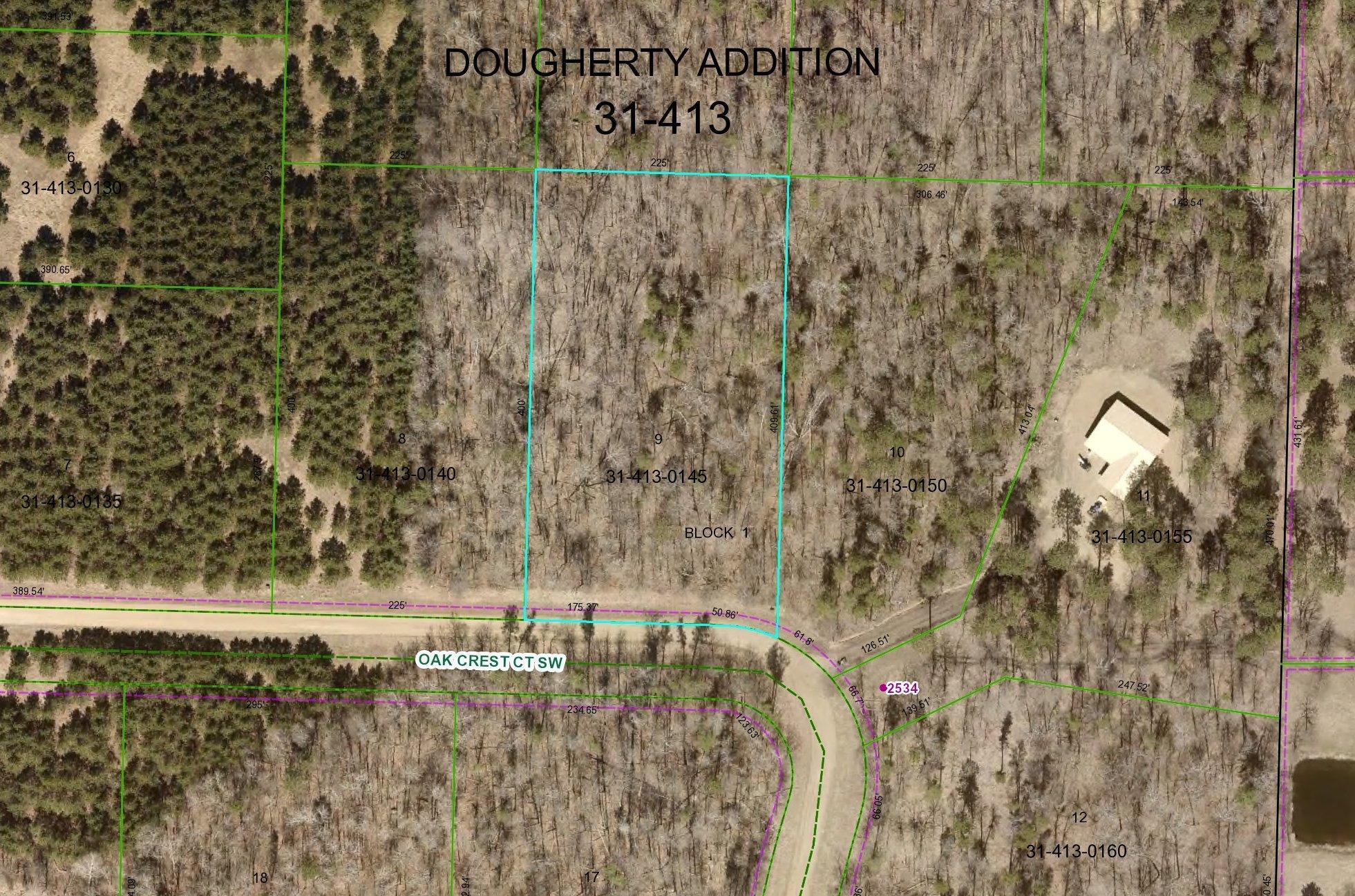 land for sale at Lot 9 OAK CREST Court SW in Backus, MN
