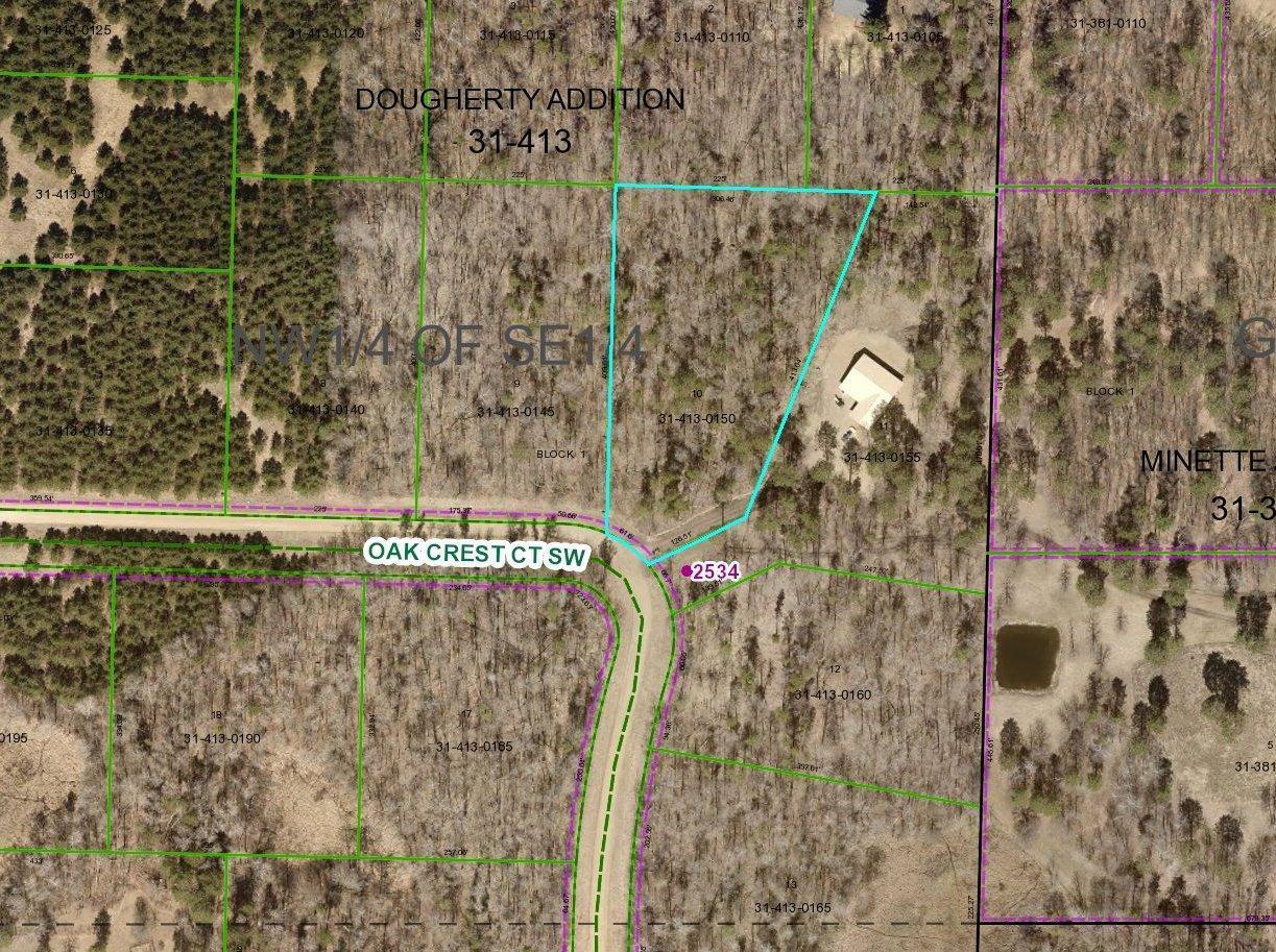 land for sale at Lot 10 OAK CREST Court SW in Backus, MN