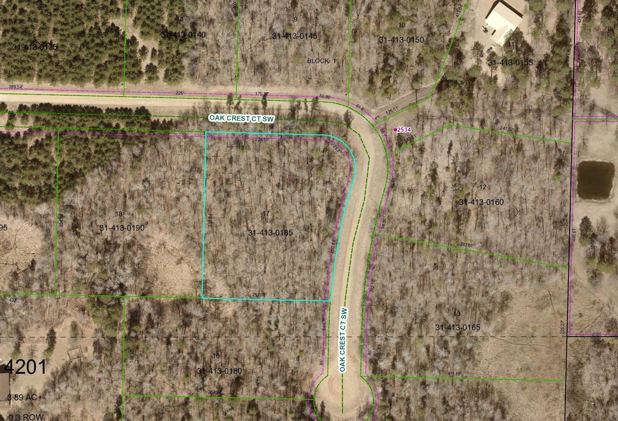 land for sale at Lot 17 OAK CREST Court SW in Backus, MN