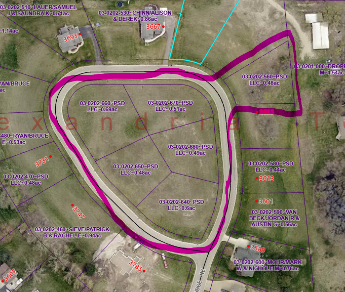 land for sale at Lot 3 Block 2 Crestwood Ridge NE in Alexandria, MN