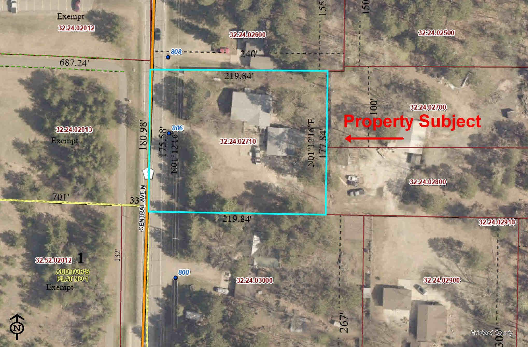 1958 single family home for sale at 806 Central Avenue N in Park Rapids, MN — 3 bed, 2 bath (photo 18 of 18)