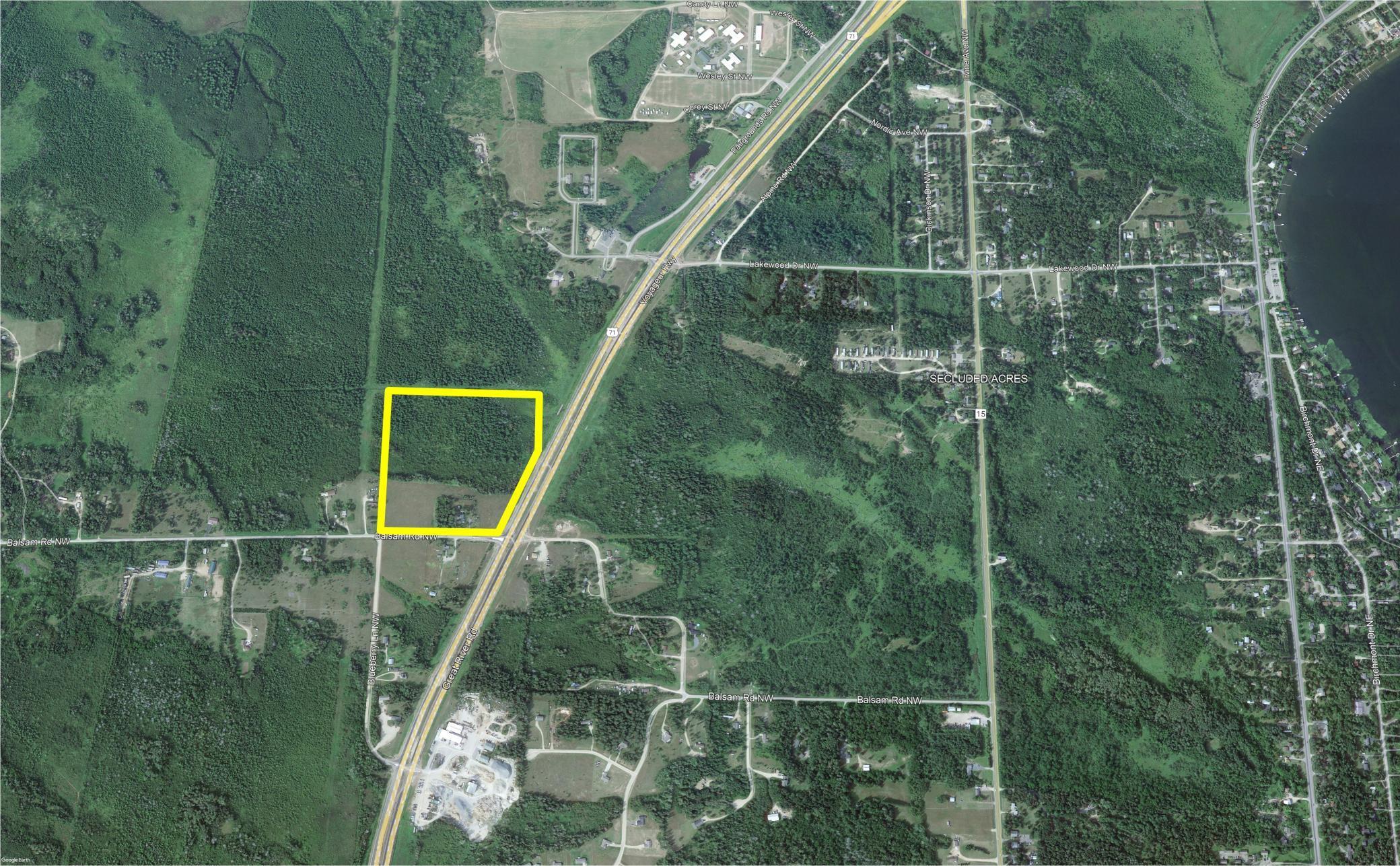land for sale at 1609 Balsam Road NW in Bemidji, MN (photo 2 of 7)