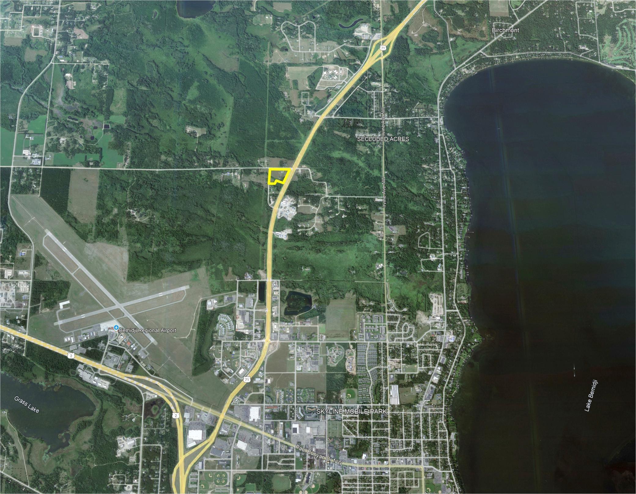 land for sale at 1612 Balsam Road NW in Bemidji, MN (photo 3 of 7)