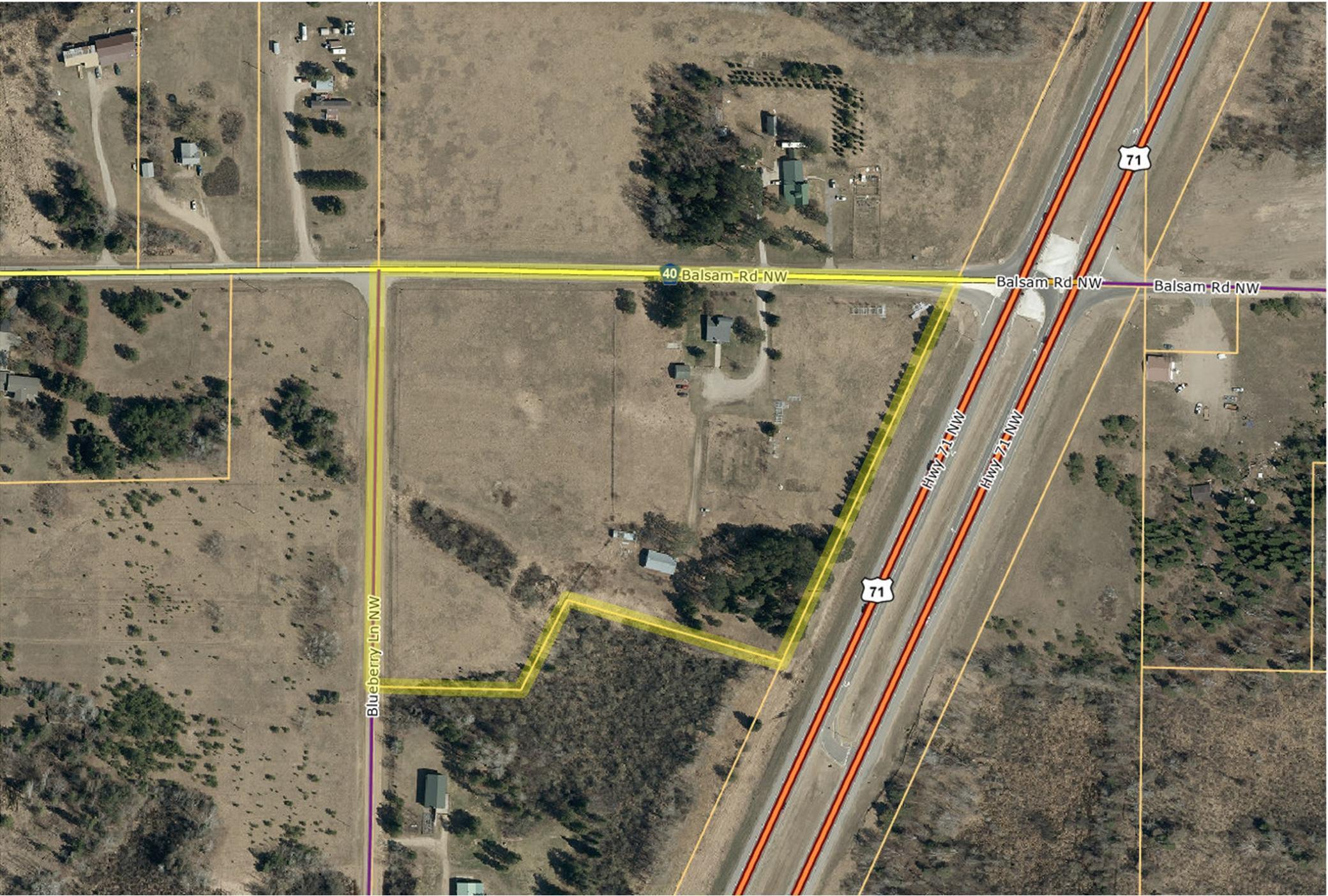 land for sale at 1612 Balsam Road NW in Bemidji, MN (photo 4 of 7)