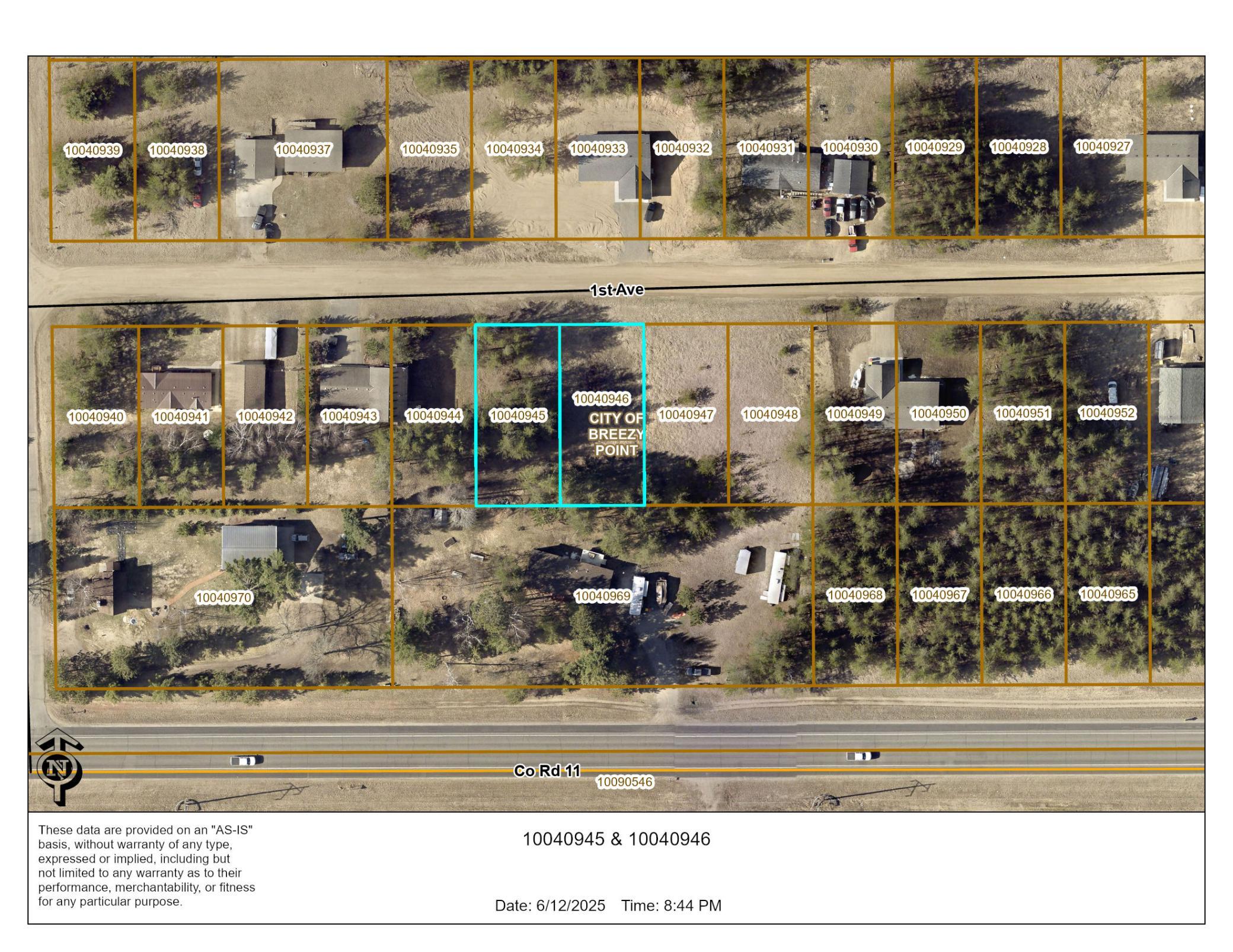 land for sale at tbd 1st Ave in Breezy Point, MN (photo 7 of 7)