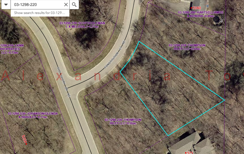 land for sale at Lot 13 Block 1 Constitution Court NE in Alexandria, MN