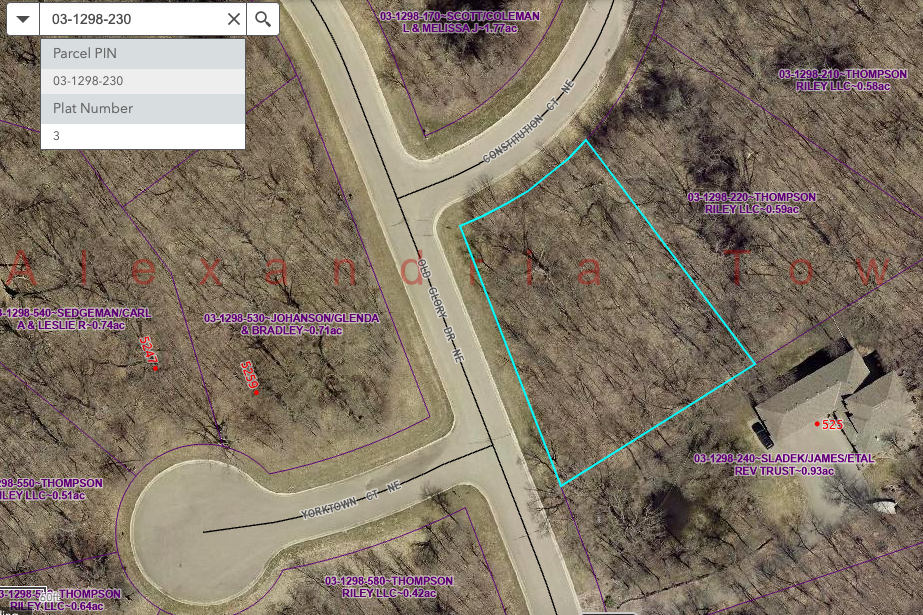 land for sale at Lot 14 Block 1 Constitution Court NE in Alexandria, MN