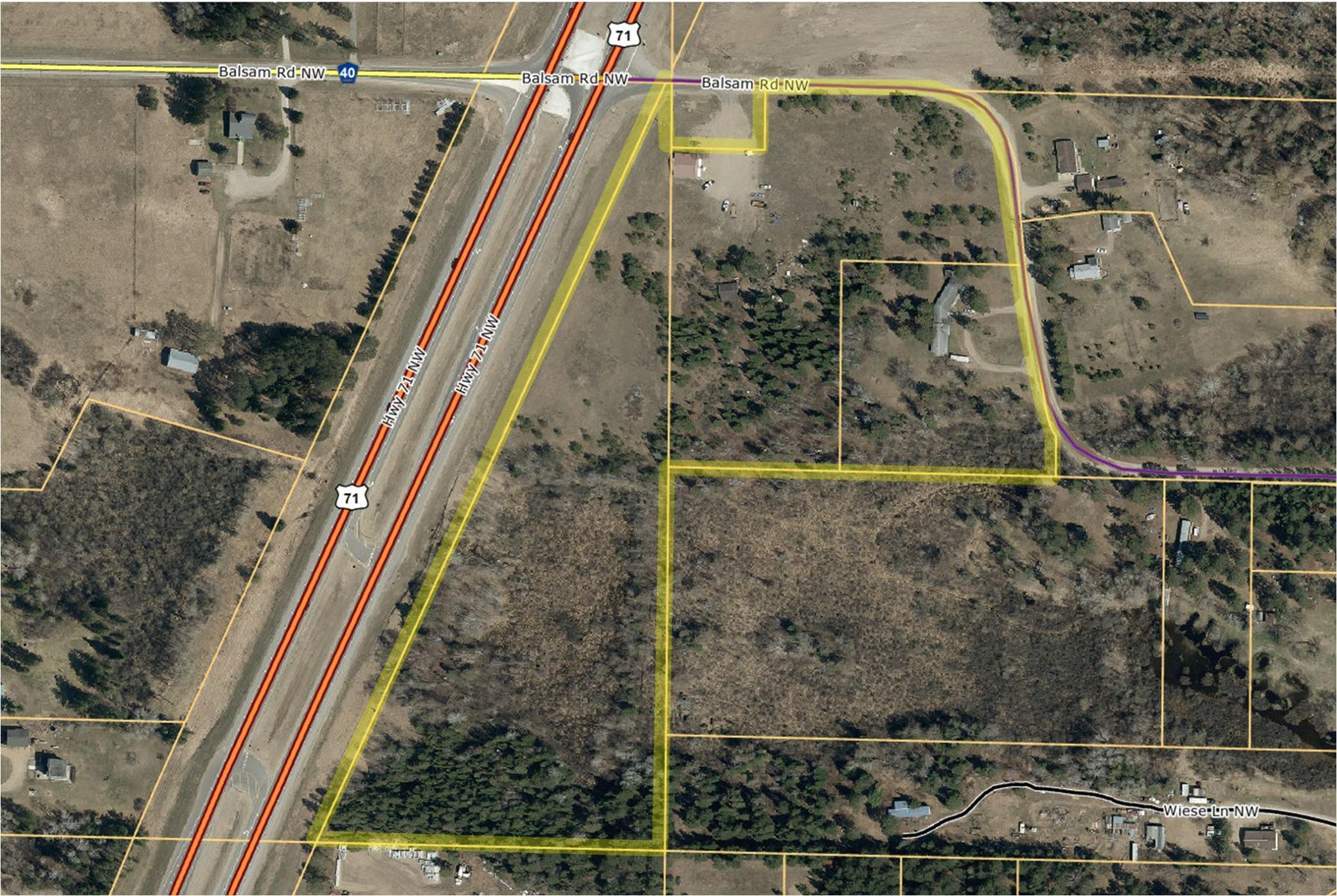 land for sale at 1490 & 1326 Balsam Road NW in Bemidji, MN (photo 4 of 7)