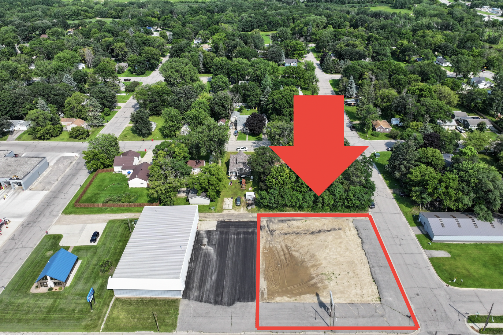 land for sale at 206 N Nokomis Street in Alexandria, MN
