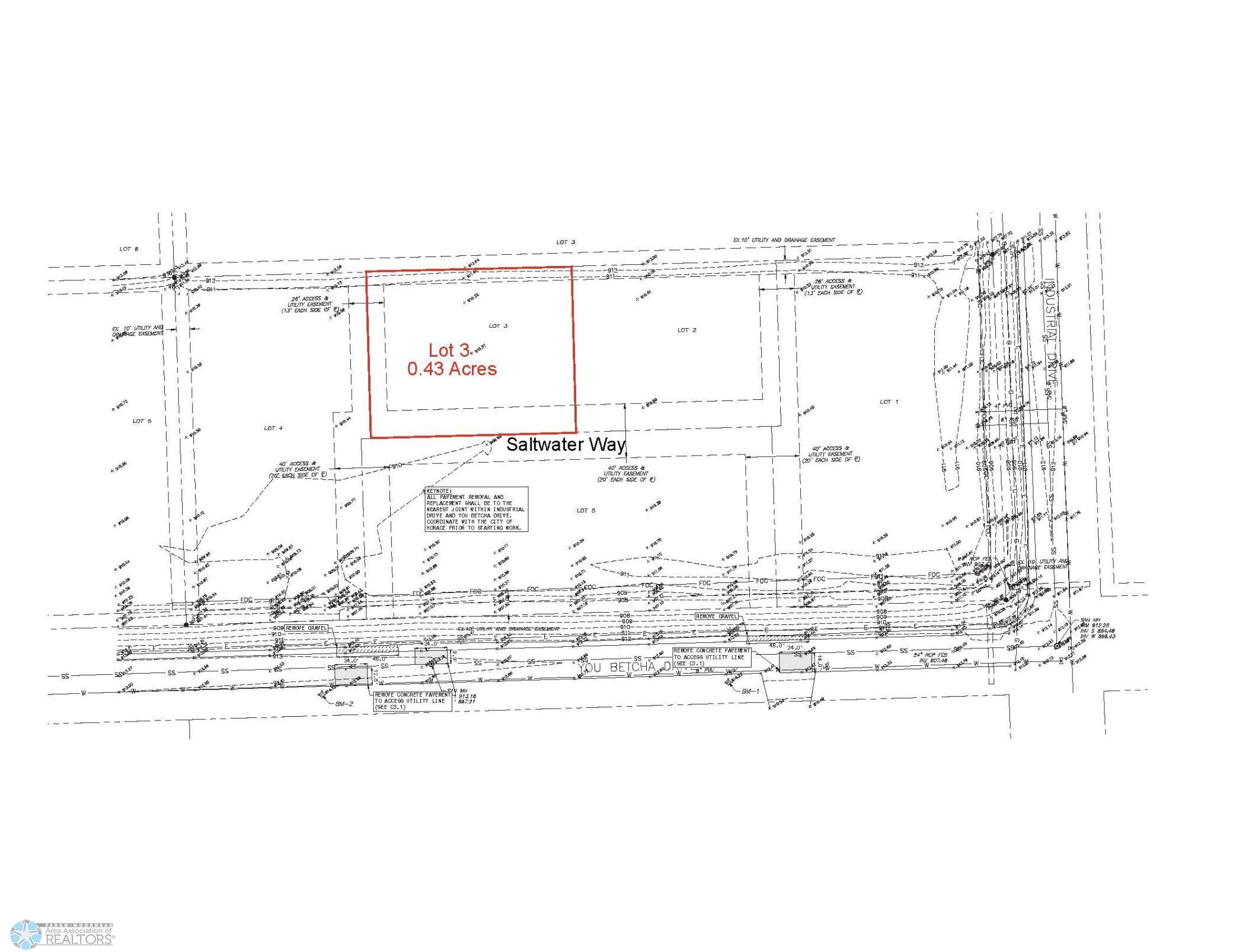 land for sale at 1075 Saltwater Way in Horace, ND