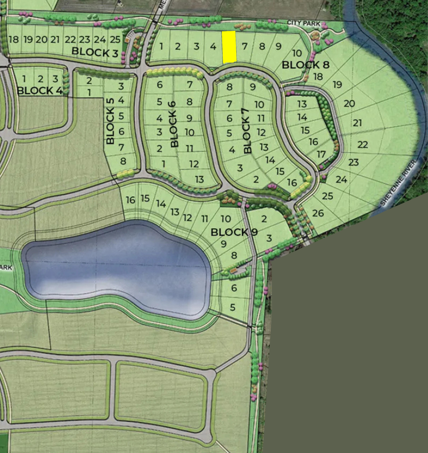 land for sale at 8110 Rivers Edge Lane in Horace, ND (photo 2 of 7)