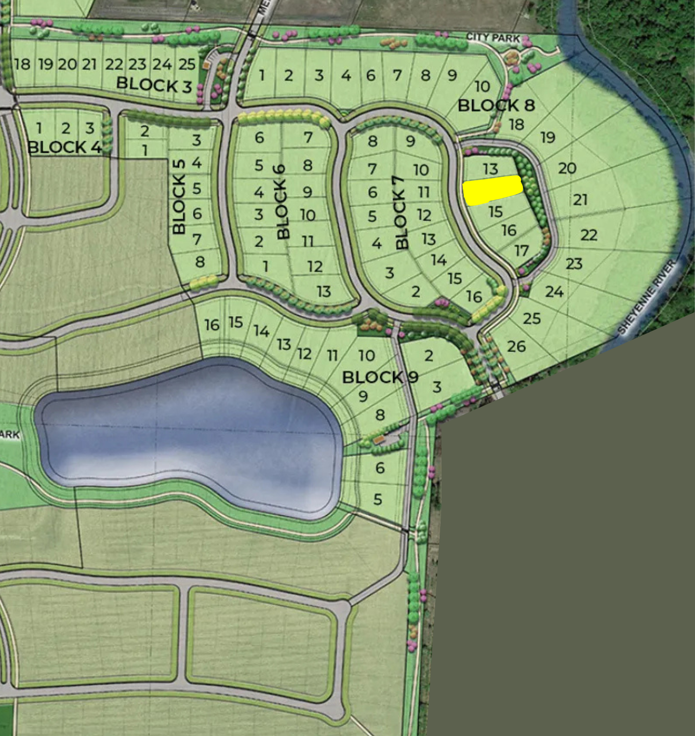 land for sale at 8152 Rivers Edge Lane in Horace, ND (photo 2 of 12)