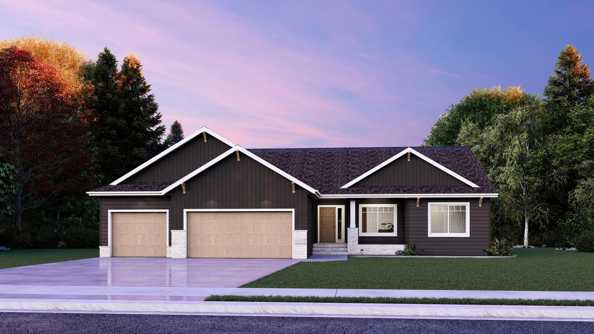 2025 single family home for sale at 6855 Sun Valley Boulevard in Horace, ND — 3 bed, 2 bath