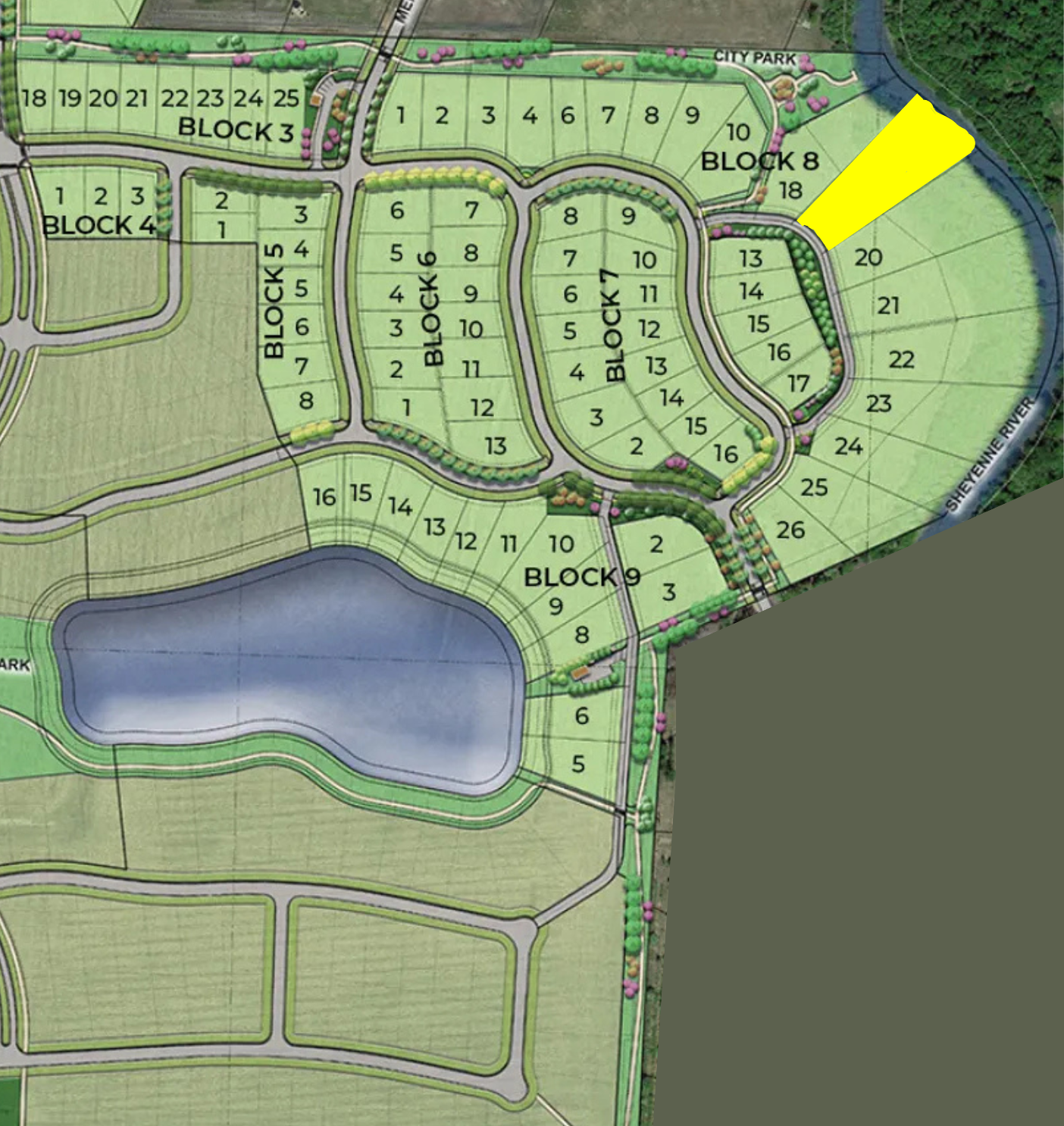 land for sale at 8148 Kirkwood Drive in Horace, ND (photo 2 of 14)