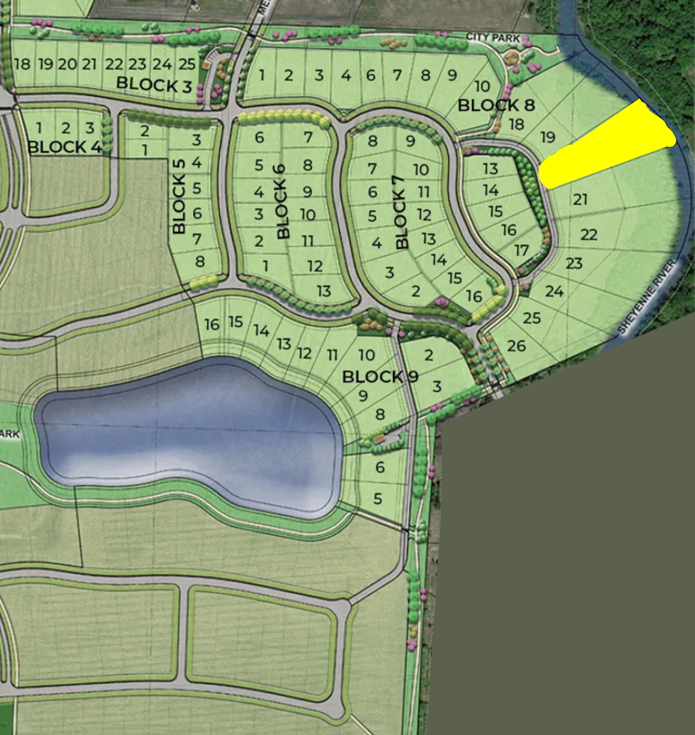 land for sale at 8154 Kirkwood Drive in Horace, ND (photo 2 of 14)