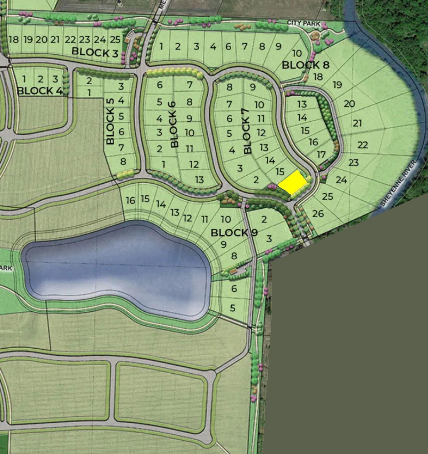 land for sale at 8151 Rivers Edge Lane in Horace, ND (photo 2 of 7)