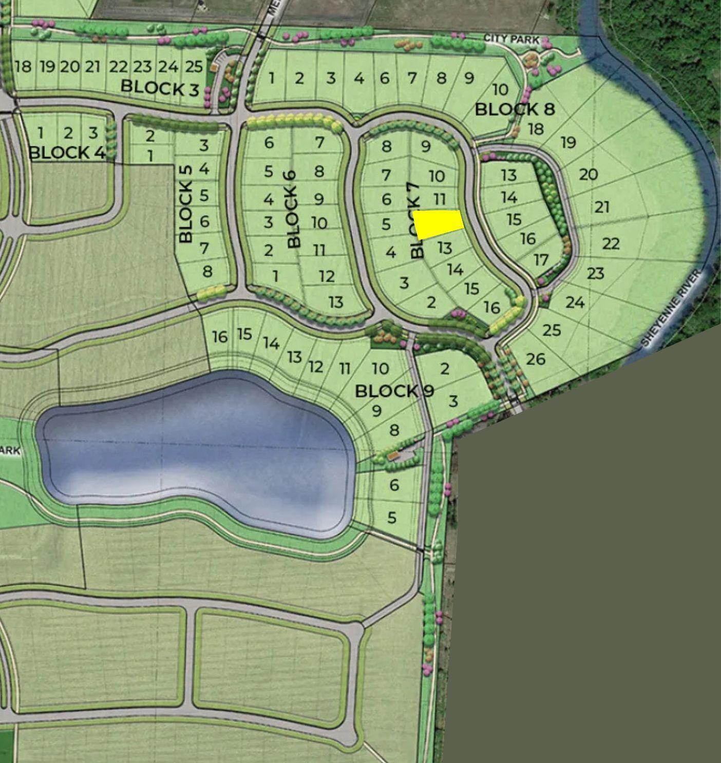 land for sale at 8127 Rivers Edge Lane in Horace, ND (photo 2 of 7)