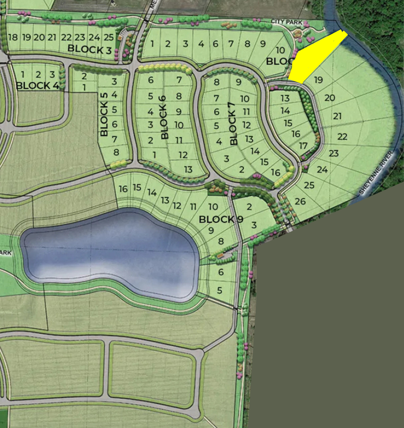 land for sale at 8142 Kirkwood Drive in Horace, ND (photo 2 of 14)