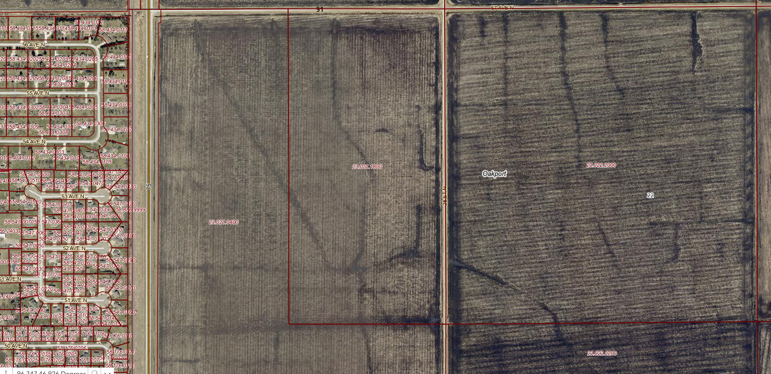 land for sale at 57 Avenue North in Moorhead, MN