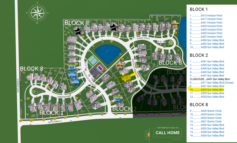2025 single family home for sale at 6525 Sun Valley Boulevard in Horace, ND — 2 bed, 2 bath (photo 43 of 43)
