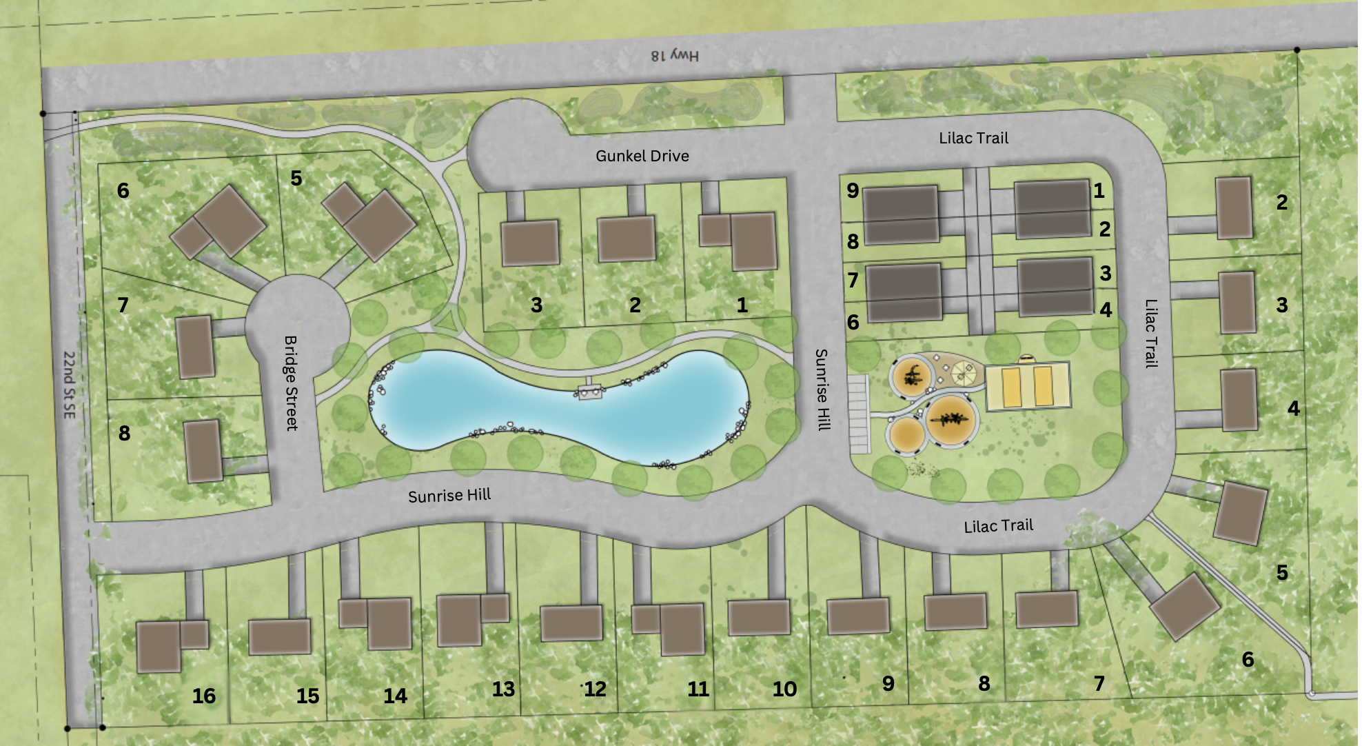land for sale at 914 Sunrise HL in Arthur, ND (photo 2 of 8)