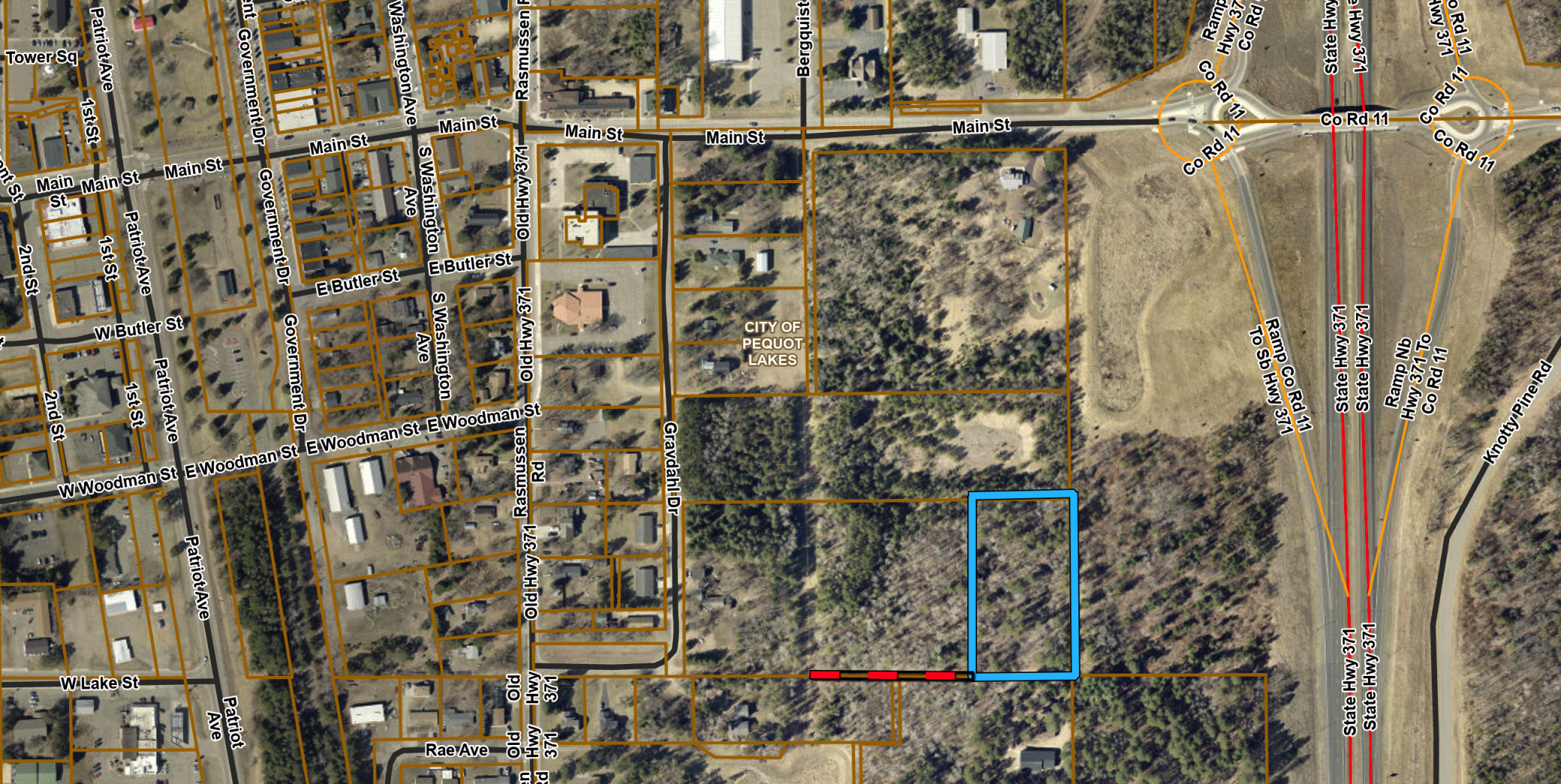 1926 land for sale at TBD Gravdahl Drive in Pequot Lakes, MN (photo 2 of 14)