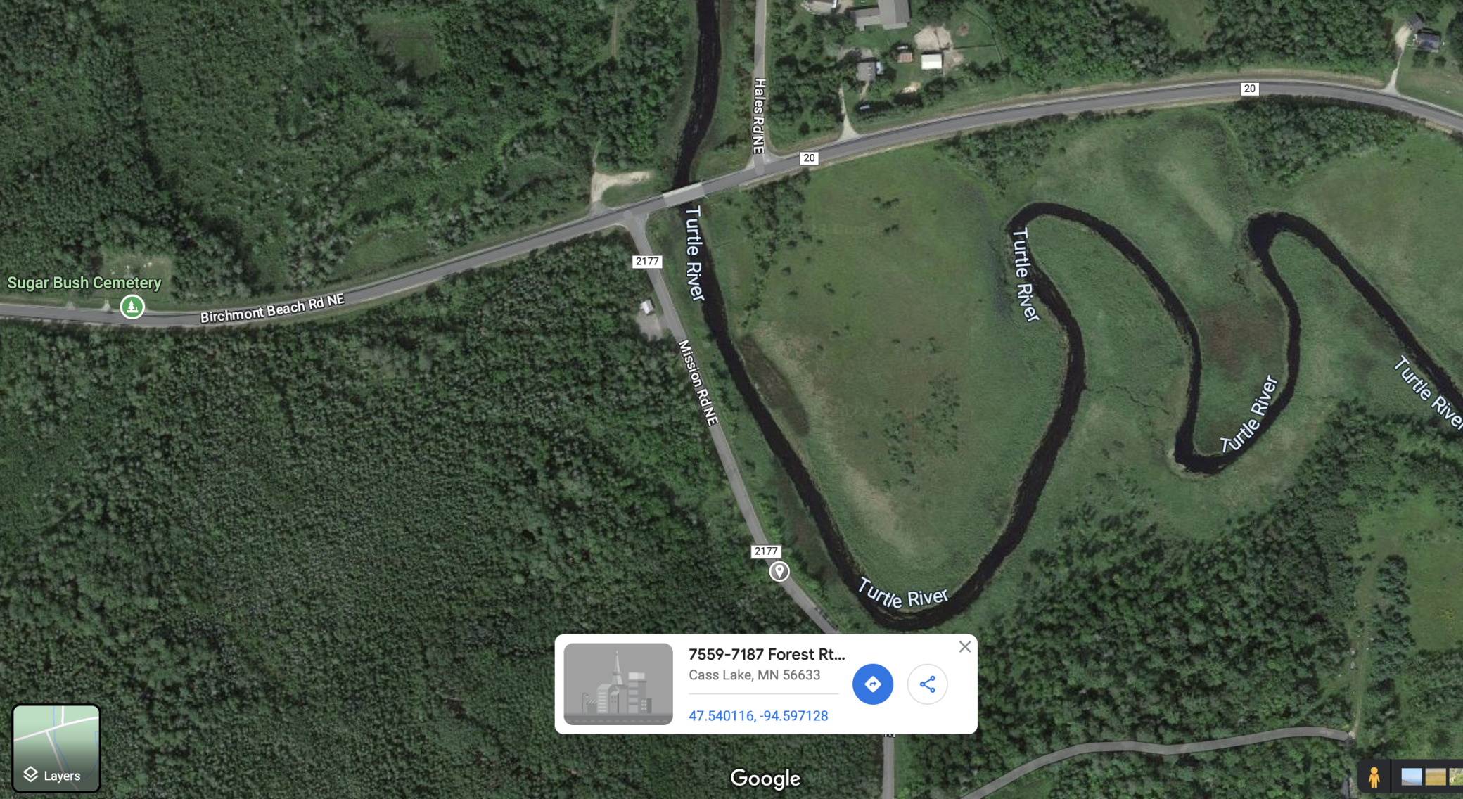 land for sale at XXX Mission Road NE in Bemidji, MN (photo 2 of 2)