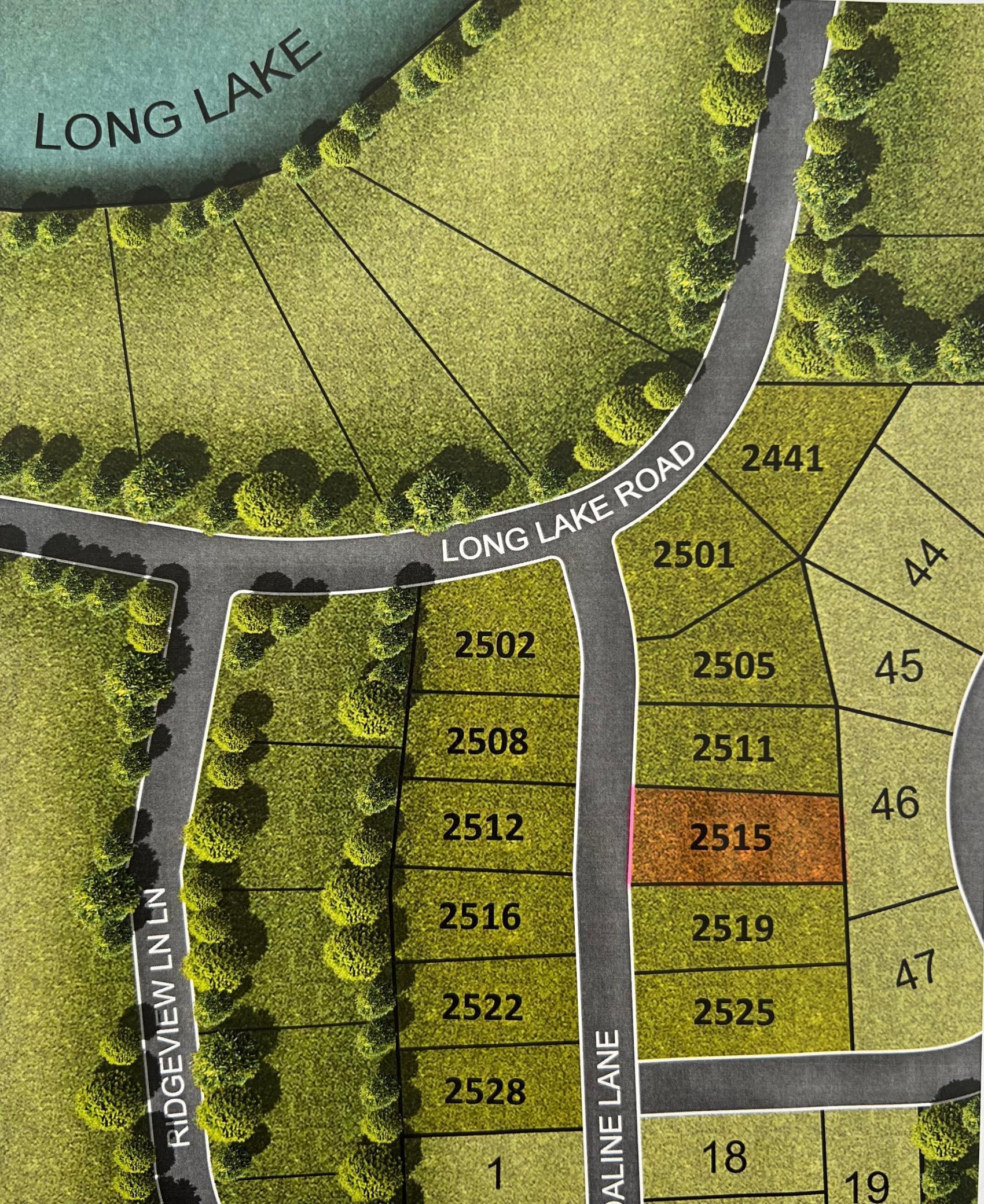 land for sale at 2515 Adaline Lane in Detroit Lakes, MN