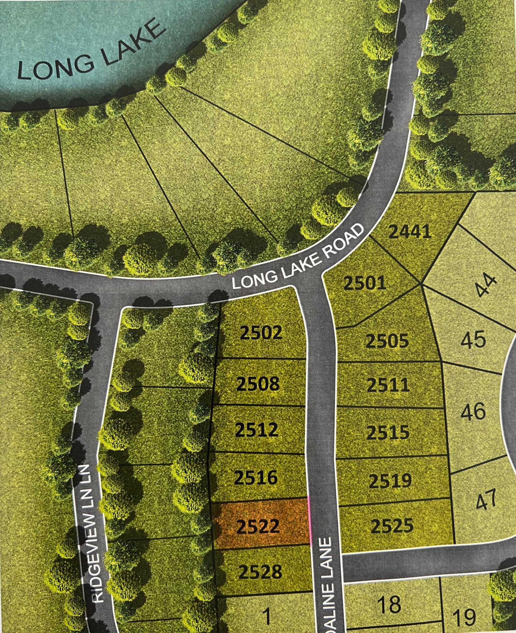 land for sale at 2522 Adaline Lane in Detroit Lakes, MN